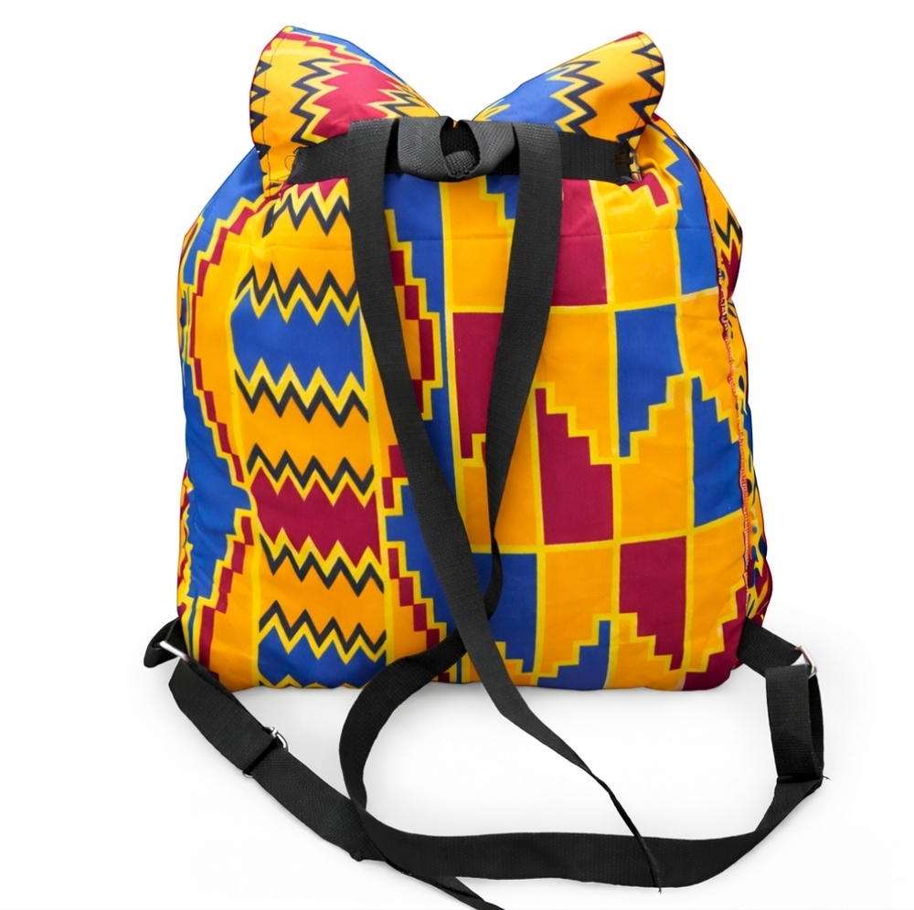 Vibrant Patterned Backpack - Picture 2 of 2